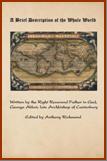 A BRIEF DESCRIPTION OF THE WHOLE WORLD by George Abbot